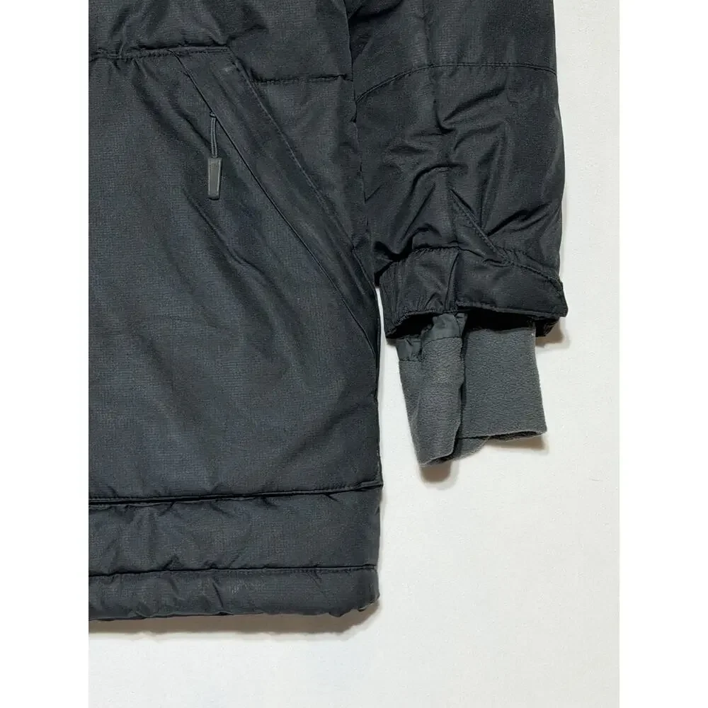 Nike Alliance II Training Parka Mens Small Black Storm Fit Puffer Coat Hooded